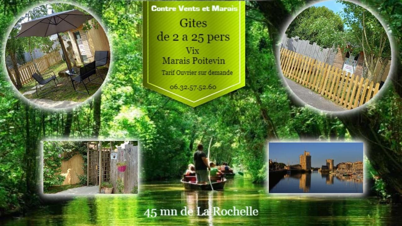 Contre Vents Et Marais Villa Vix Kültér fotó